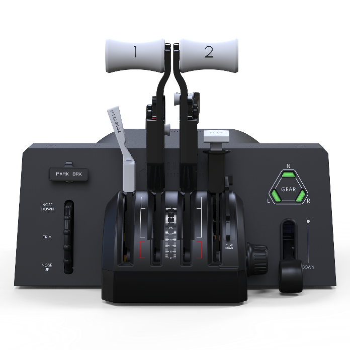 Honeycomb Flight Sim (Alpha Flight Controls Lite, Bravo Throttle Quadrant Lite, Charlie Rudder Pedals) (£629.97)