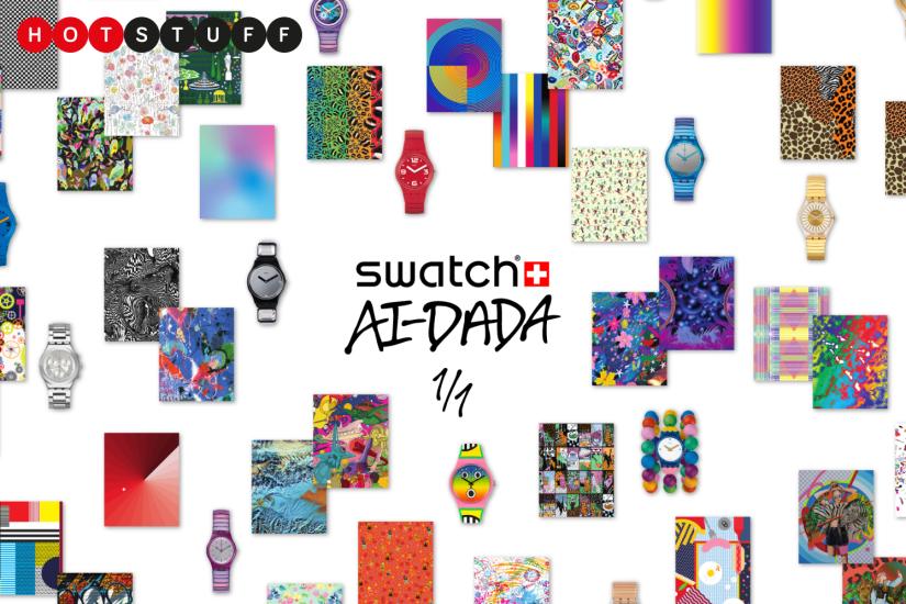 Swatch has a new AI tool that lets you design your own watch – introducing AI-DADA