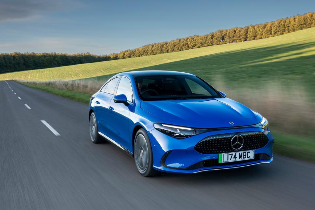 Mercedes-Benz CLA 250+ drive driving