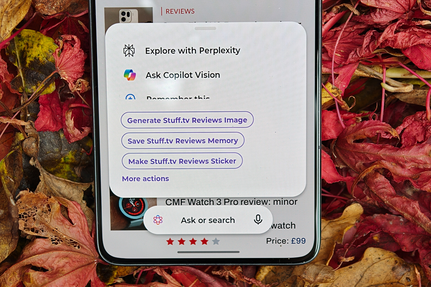 Motorola Edge 70 review AI shortcuts