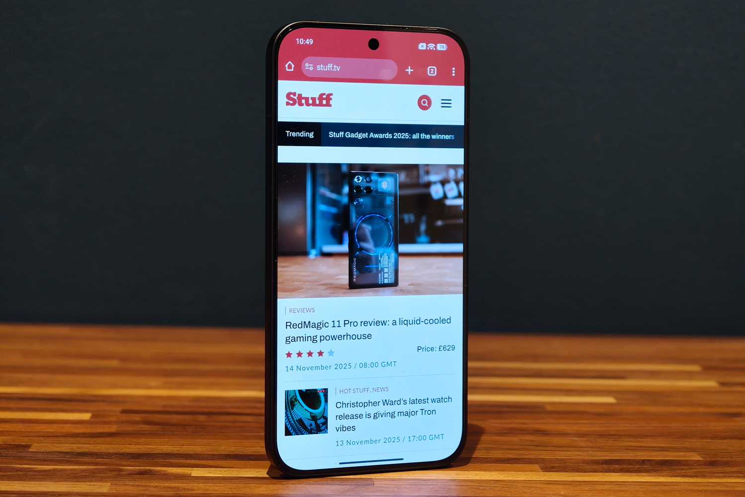 Poco F8 Ultra review Stuff website