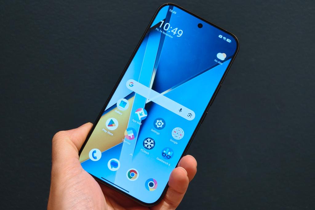 Poco F8 Ultra review in hand front