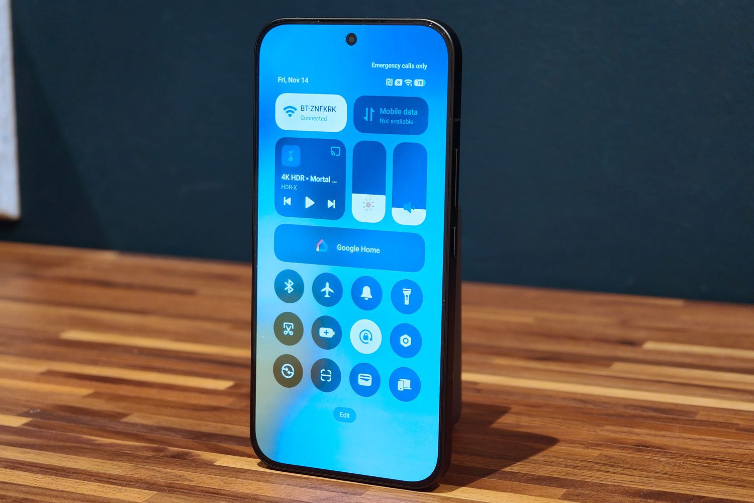 Poco F8 Ultra review quick settings