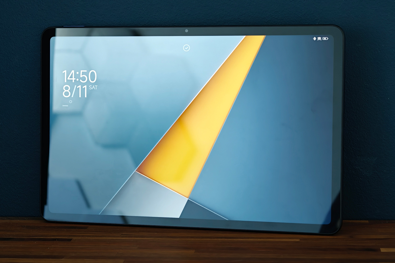 Poco Pad M1 review lock screen