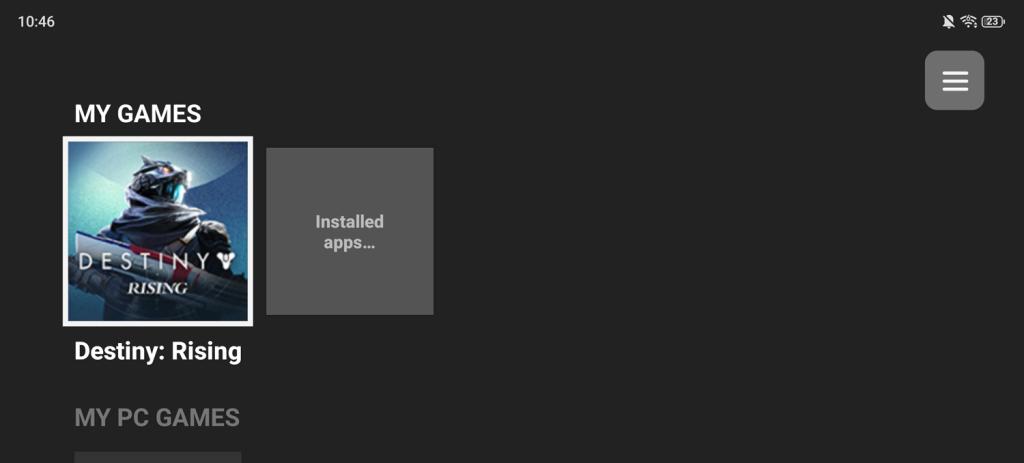 Razer Kishi V3 Pro review app installed
