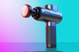 Double discounts make this heated massage gun a fitness must-have