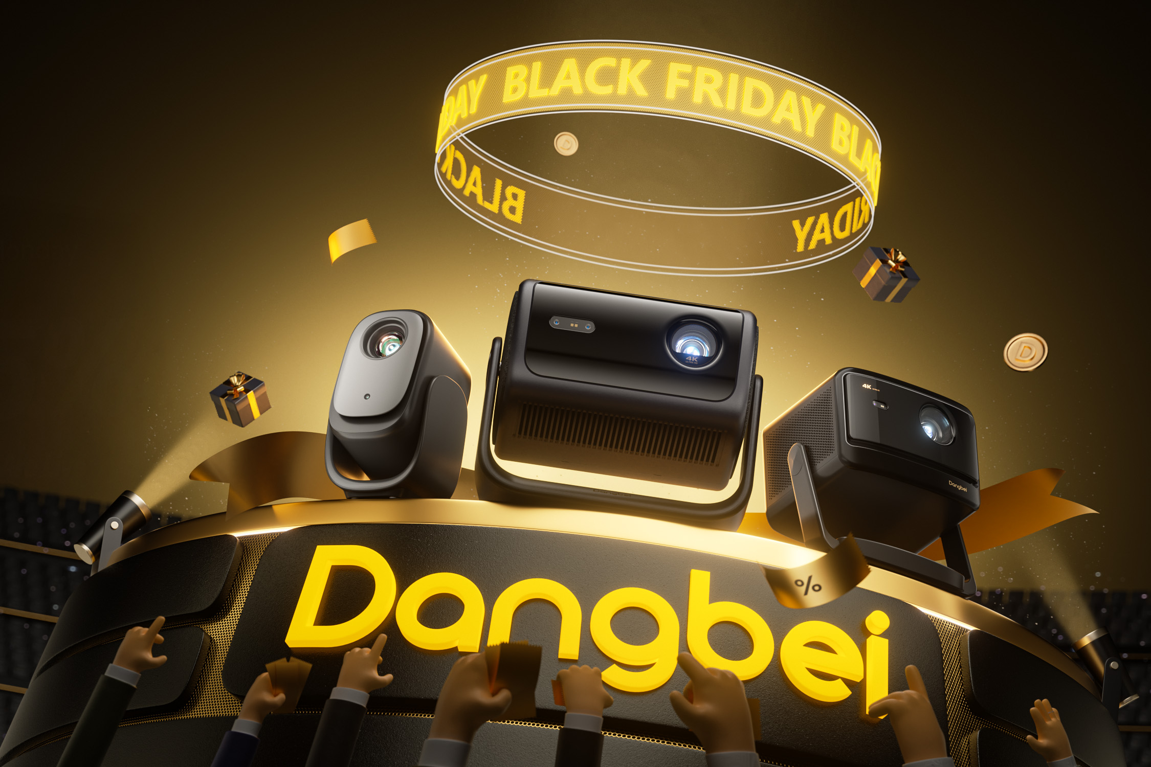 Save up to £460 this Black Friday on smart projectors from Dangbei
