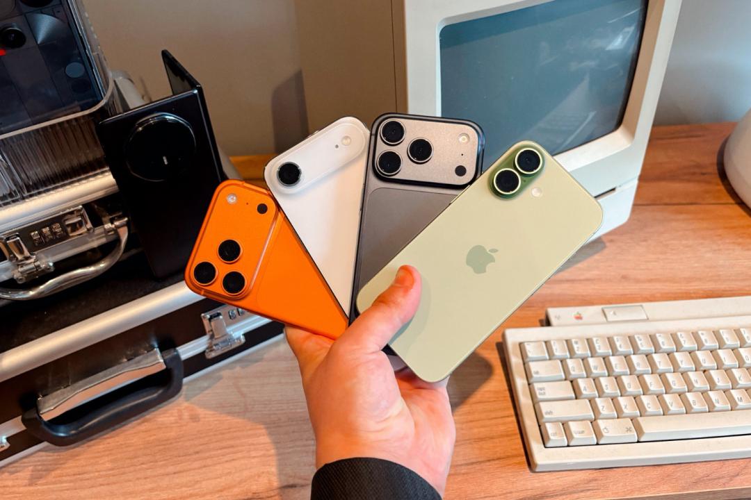 iPhone 17 Series being held in the hand