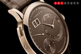 The A. Lange & Söhne Lange 1 Daymatic Honeygold looks good enough to eat