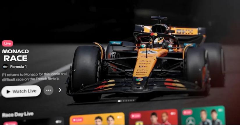 Netflix US gets a live F1 Grand Prix and Apple TV gets a major quid pro quo
