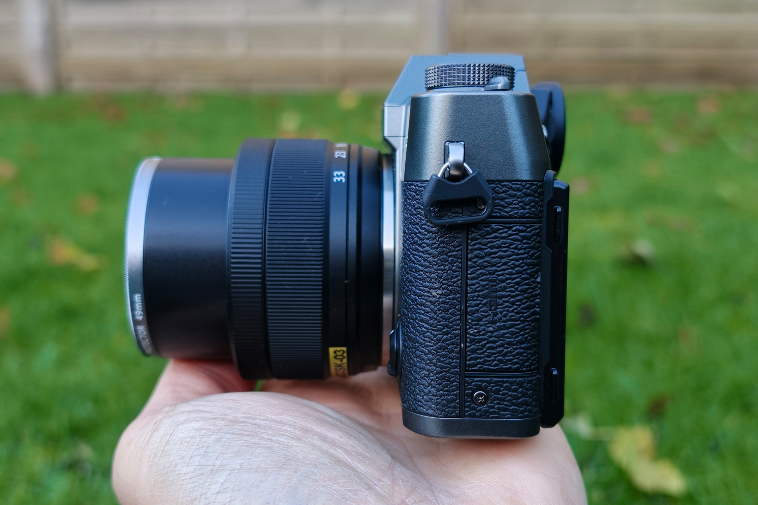Fujifilm X-T30 III review lens side