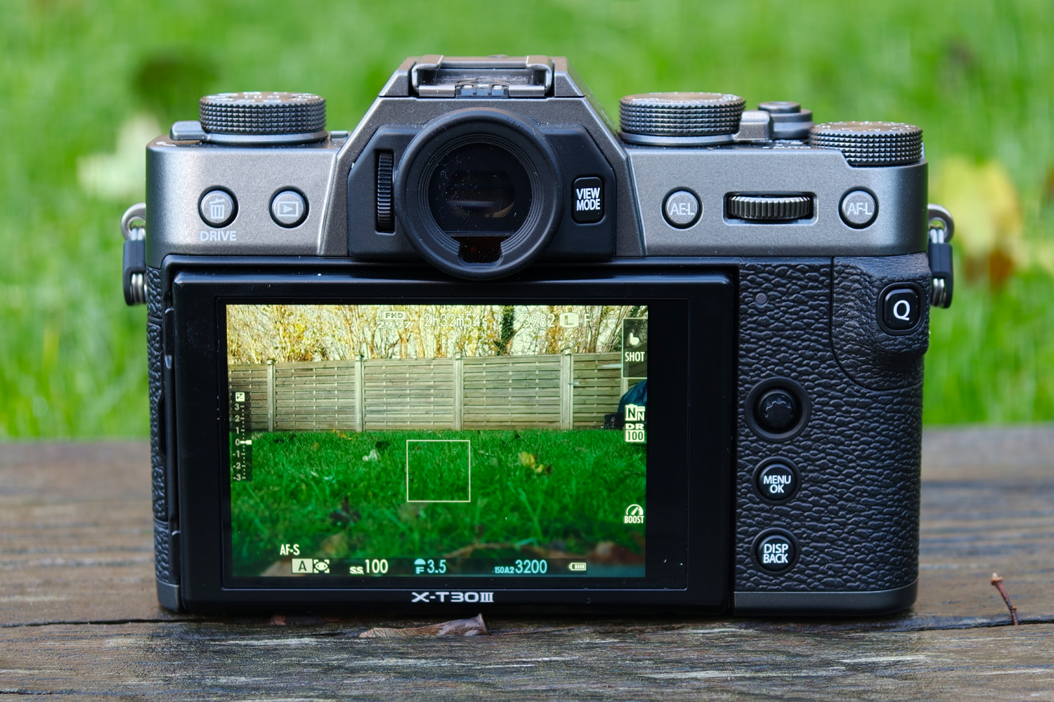 Fujifilm X-T30 III review rear