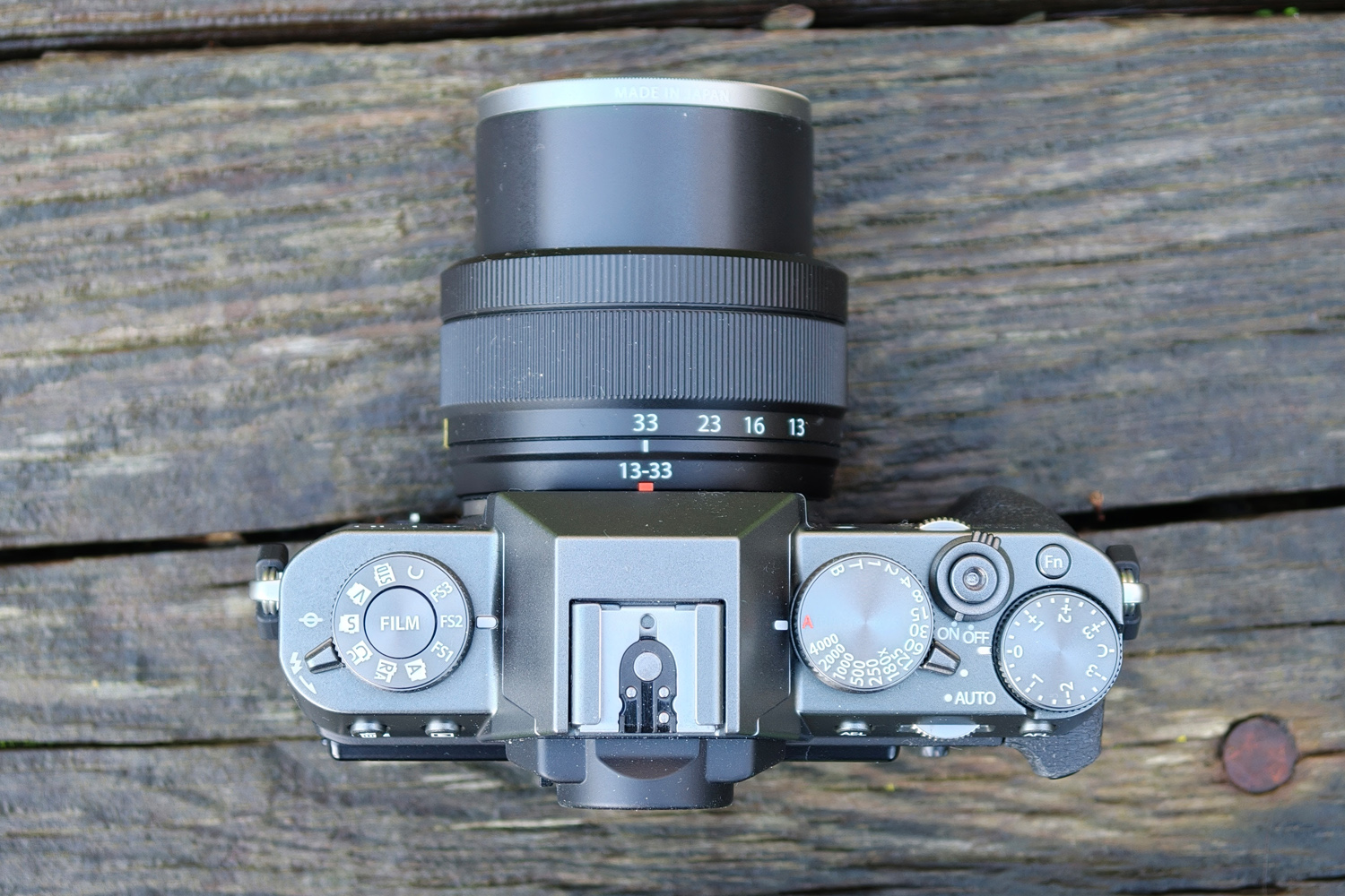 Fujifilm X-T30 III review top plate