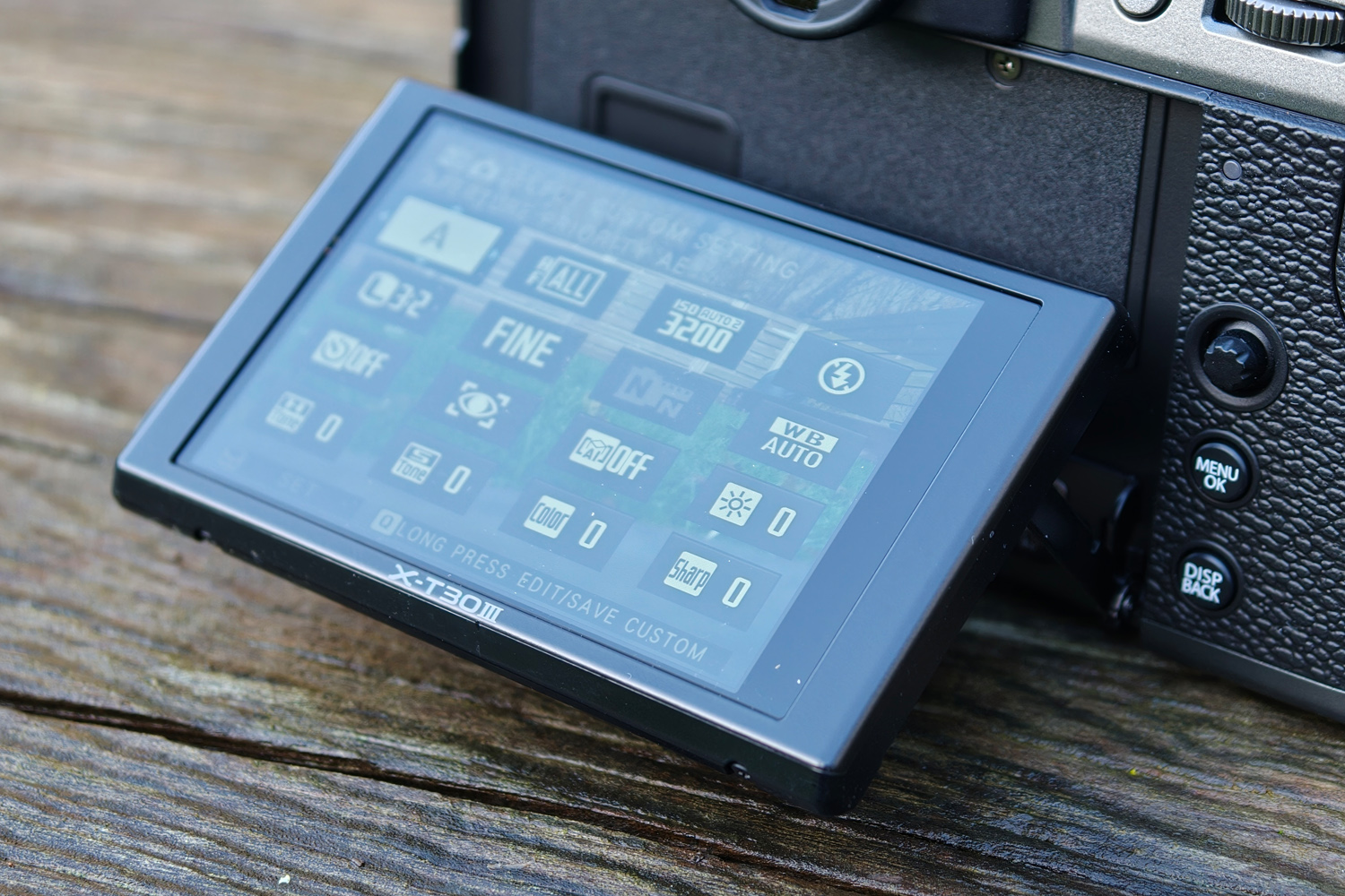 Fujifilm X-T30 III review touchscreen