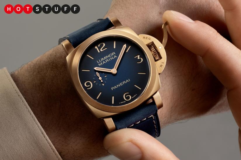 Panerai brings bronze to the Luminor Marina for the first time