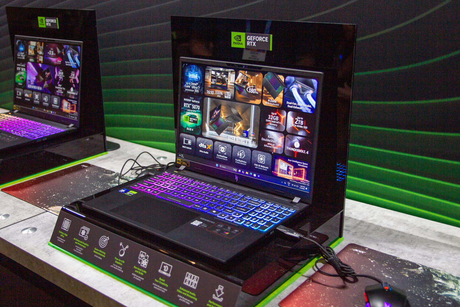 Acer Nitro V 16 AI CES 2026 side