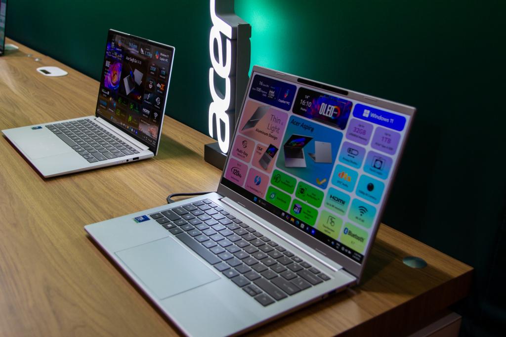 Acer Swift Edge 14 AI CES 2026 vegas angle