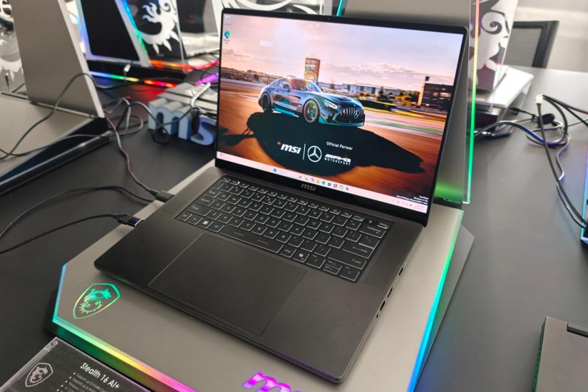 The sleek new MSI Stealth 16 AI+ gaming laptop now lives up to its name