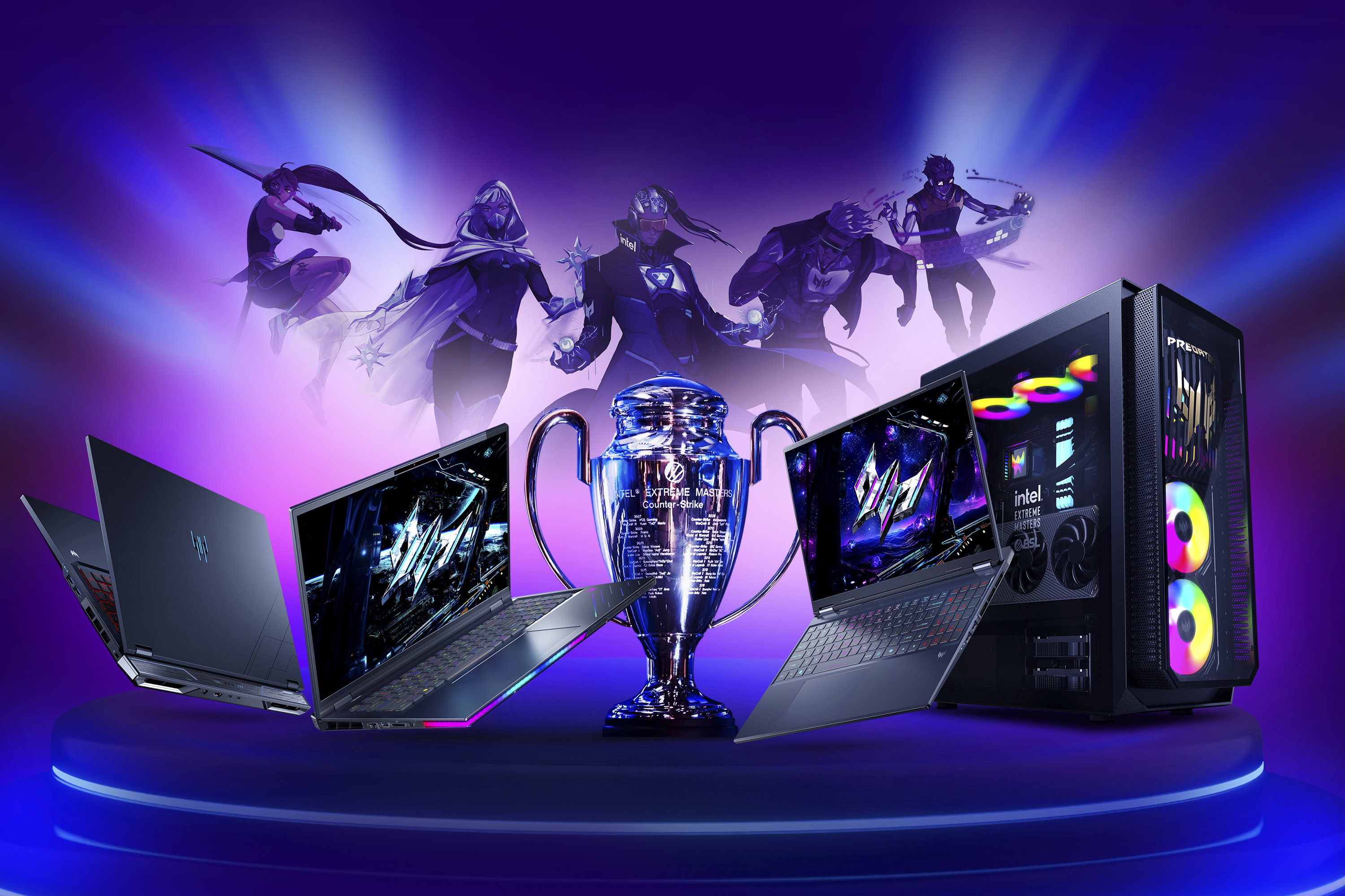 Acer Predator PCs power Intel Extreme Masters pro gamers to victory