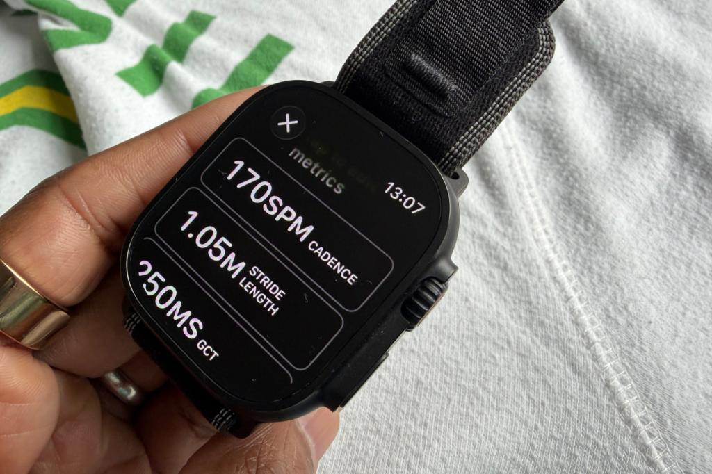 Apple Watch metrics