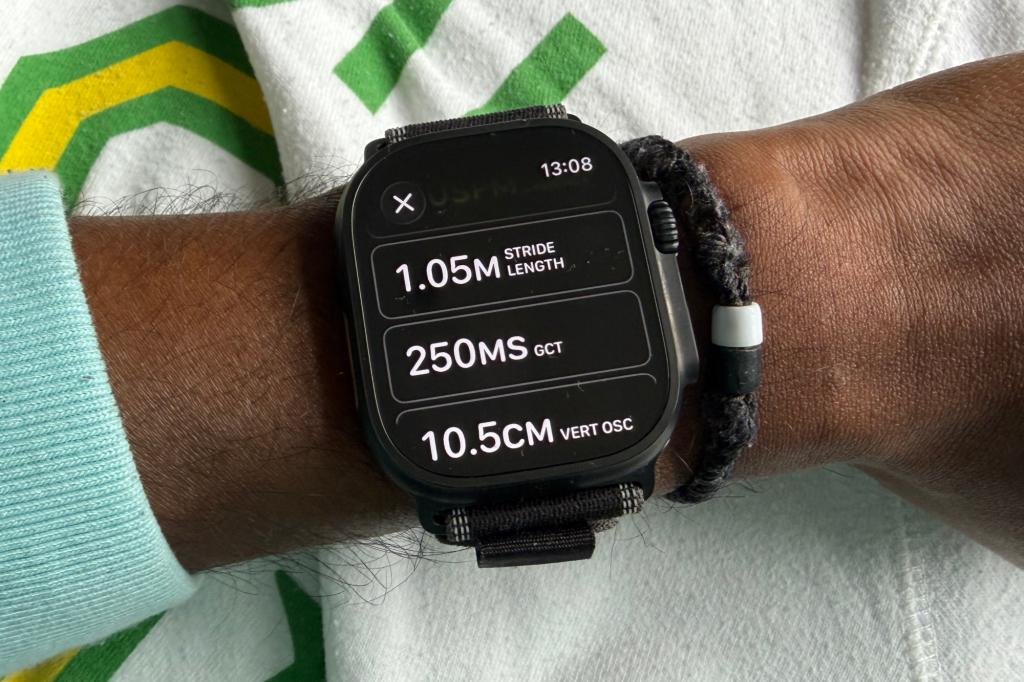 Apple Watch metrics