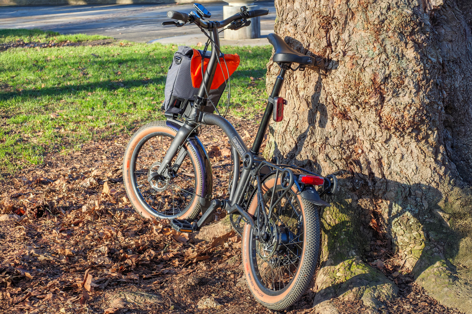 Brompton G-Line Electric review rear
