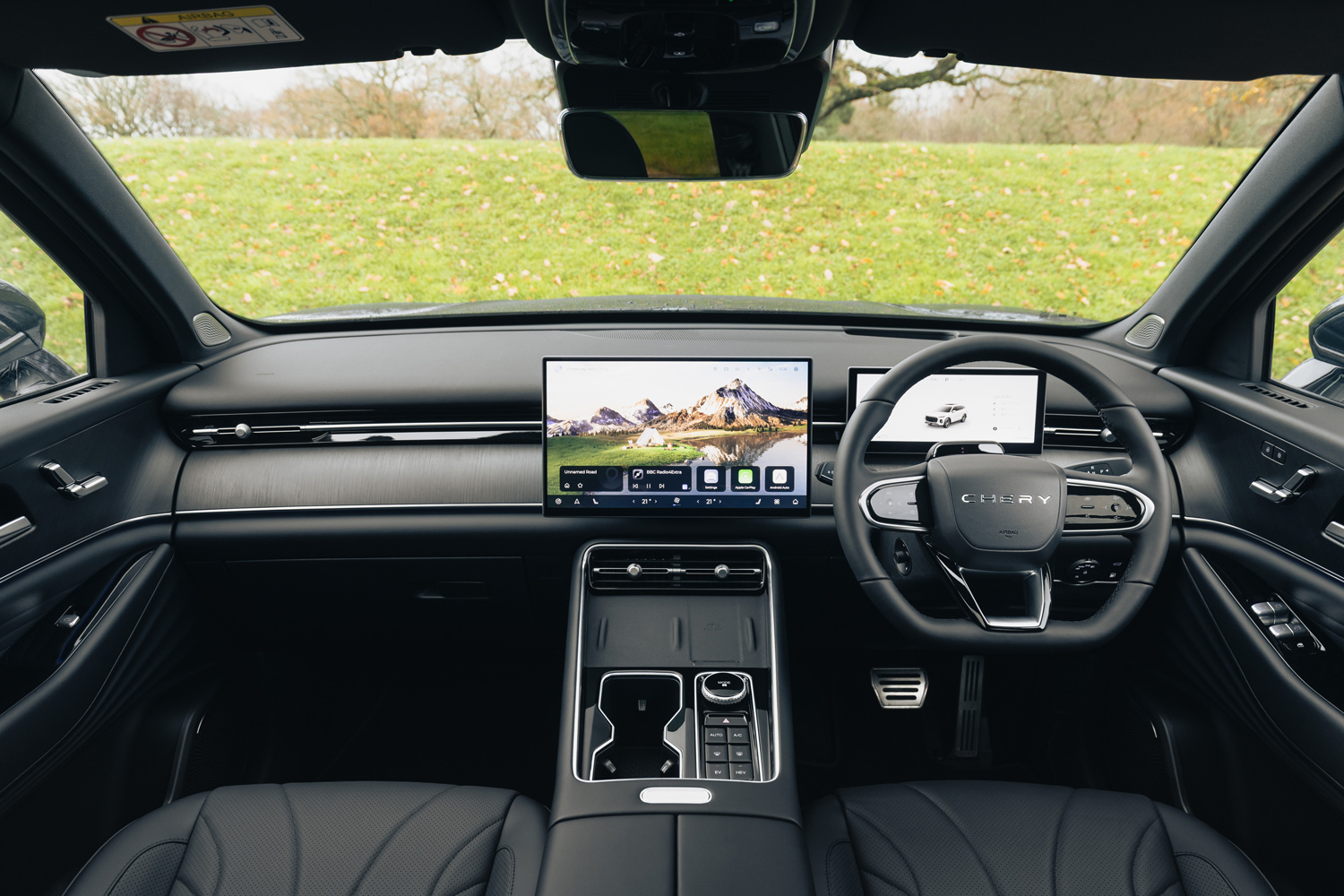 Chery Tiggo 9 Summit PHEV dashboard