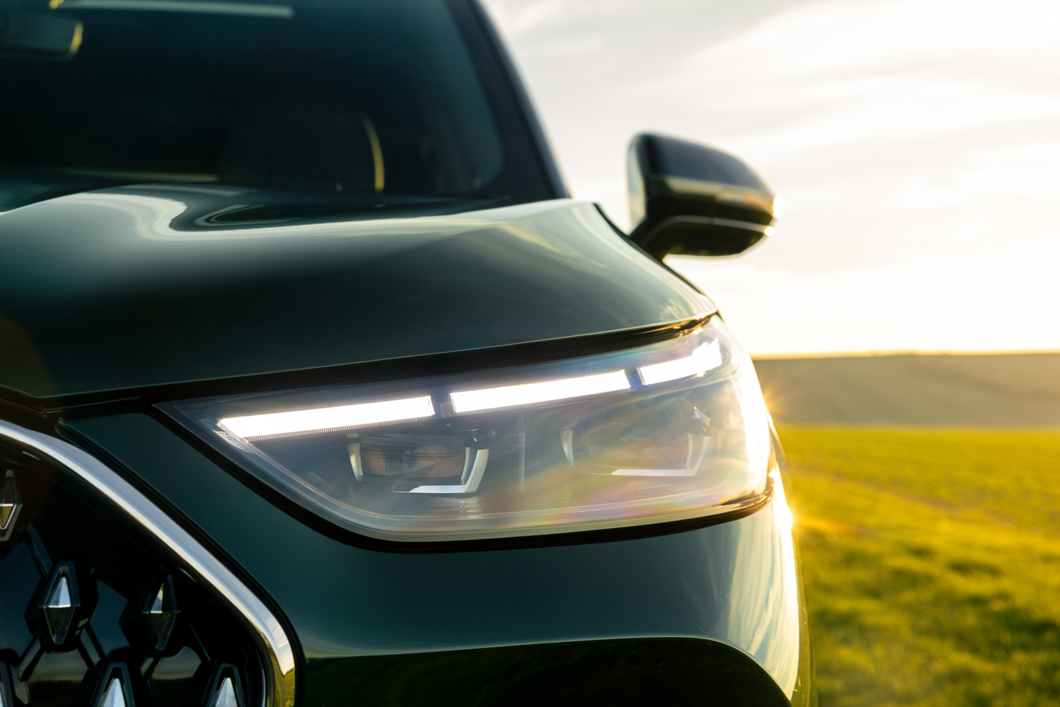 Chery Tiggo 9 Summit PHEV headlights