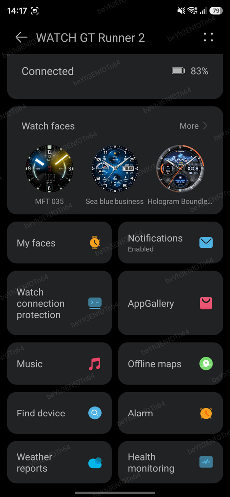 Huawei Watch GT Runner 2 review app device settings