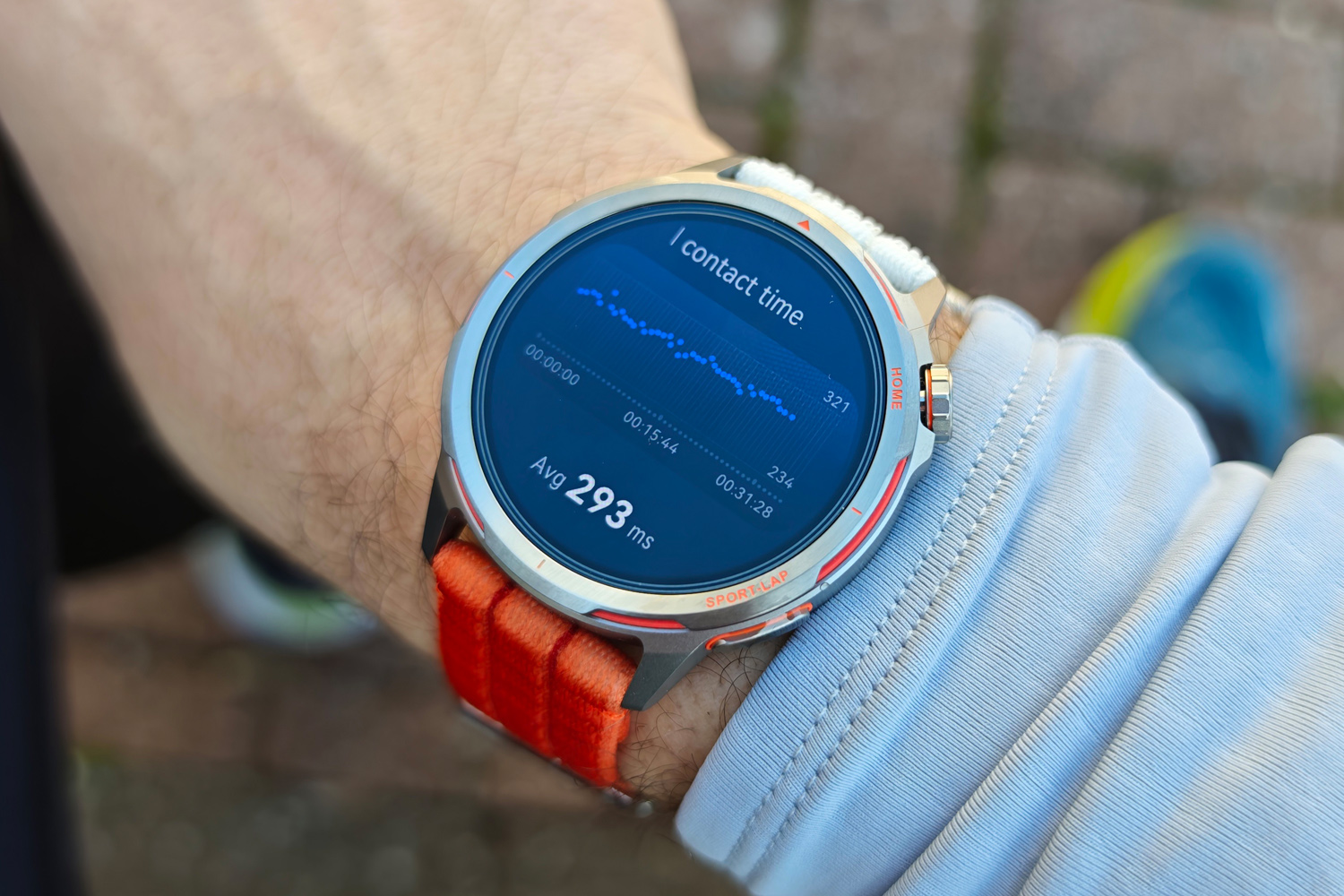 Huawei Watch GT Runner 2 review ground contact time