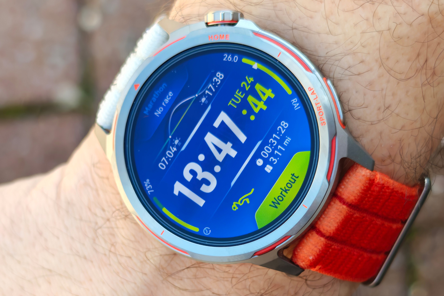 Huawei Watch GT Runner 2 review watchface