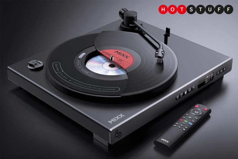 This two-in-one turntable has a secret hiding inside