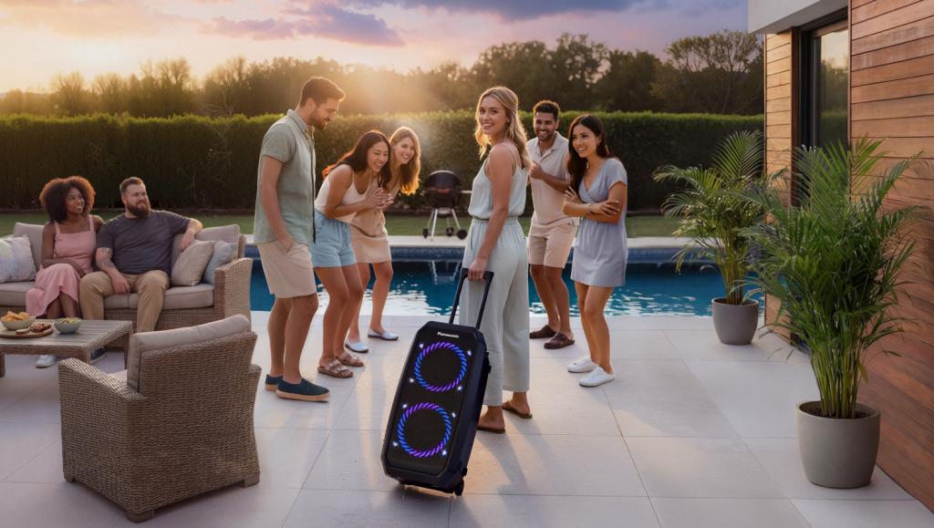 Panasonic party speaker
