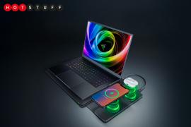 Razer hid two wireless chargers inside a laptop sleeve. It’s actually a great idea