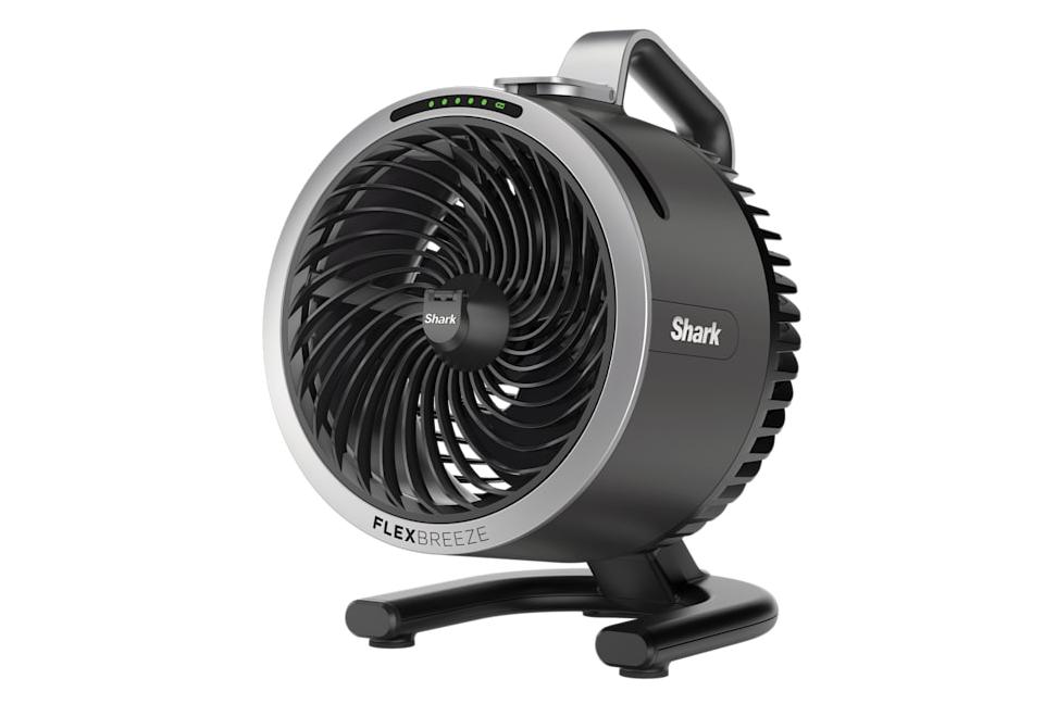 Shark FlexBreeze HydroGo Cordless Fan on white background