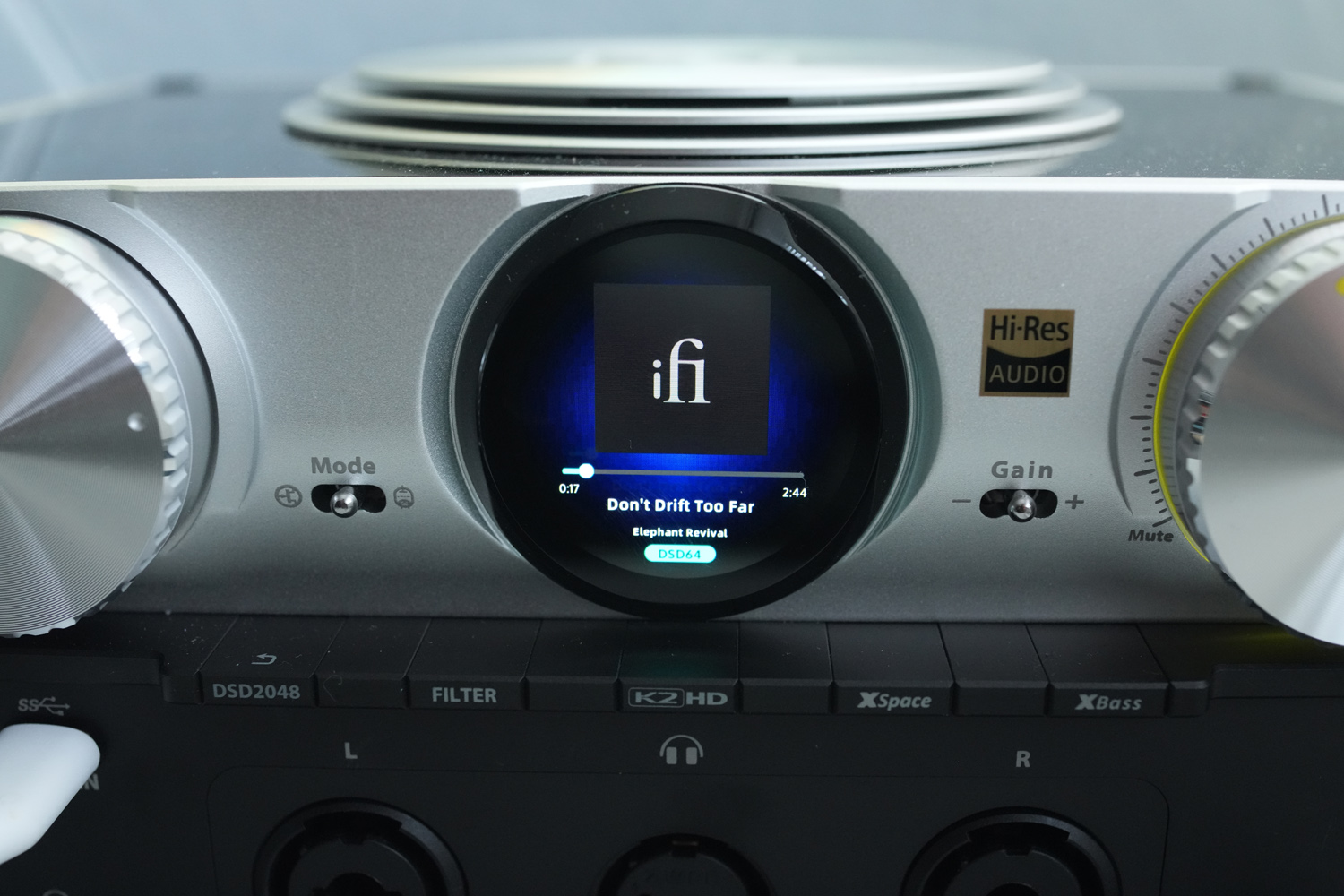 iFi iDSD Phantom review DSD playback