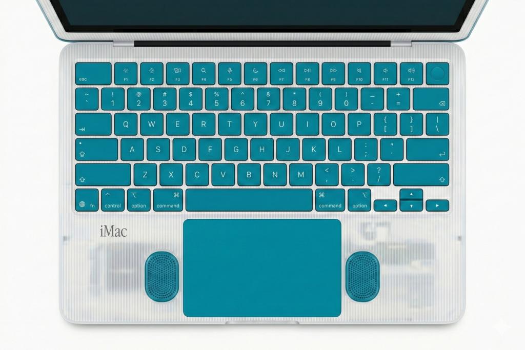 AI image of Apple MacBook Neo made from plastic