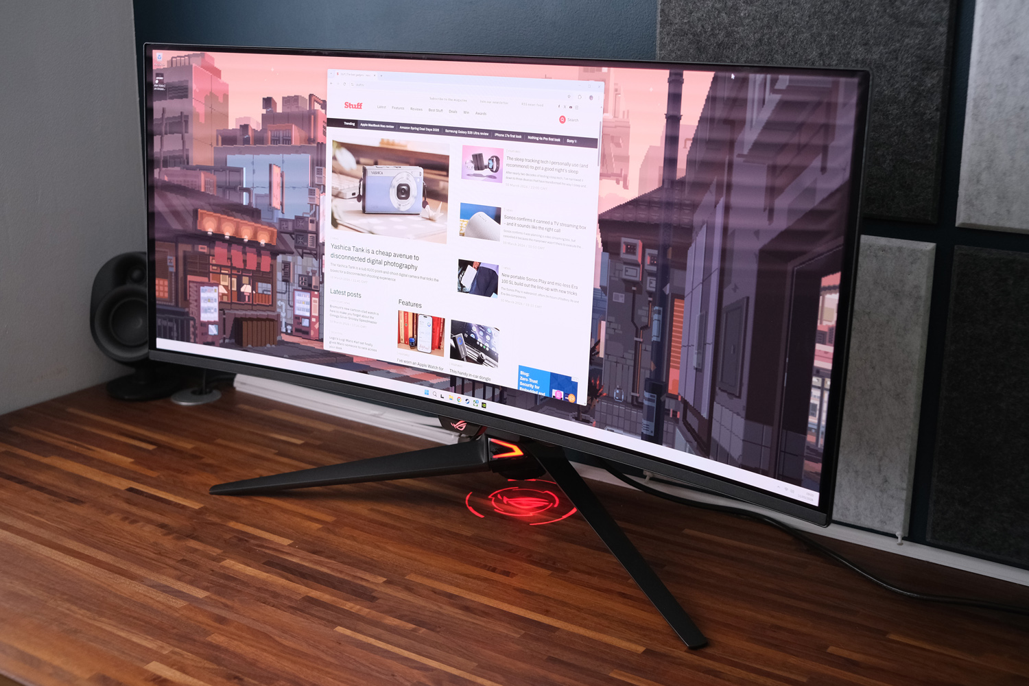 Asus ROG Swift PG34CWDN review Stuff website