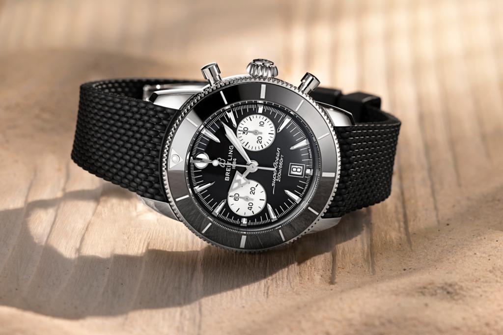 BREITLING Superocean Heritage Reverse Panda on wood