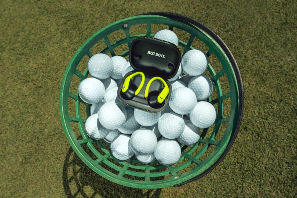 Beats x Nike on golf balls