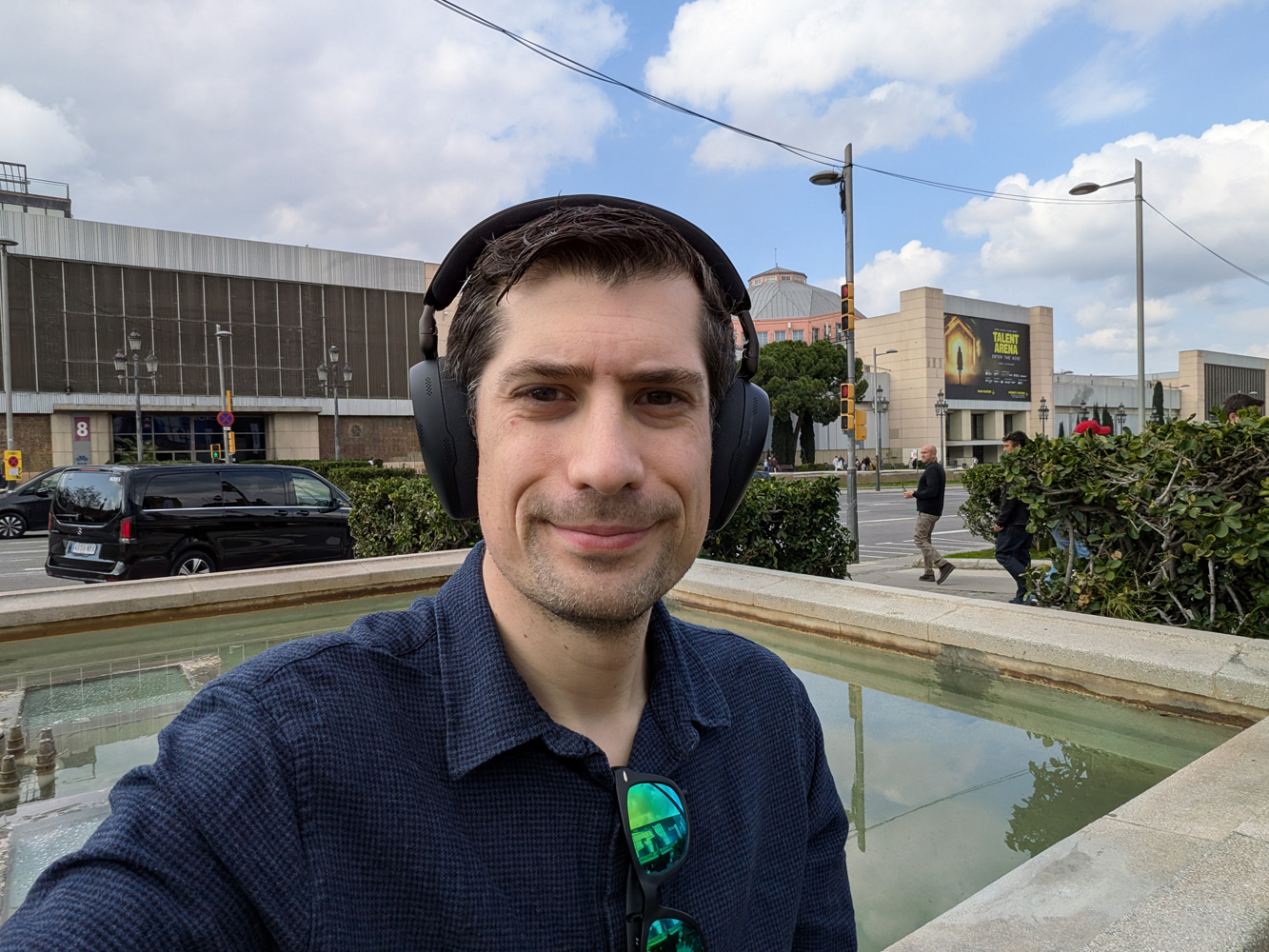 Google Pixel 10a camera samples alley selfie spain