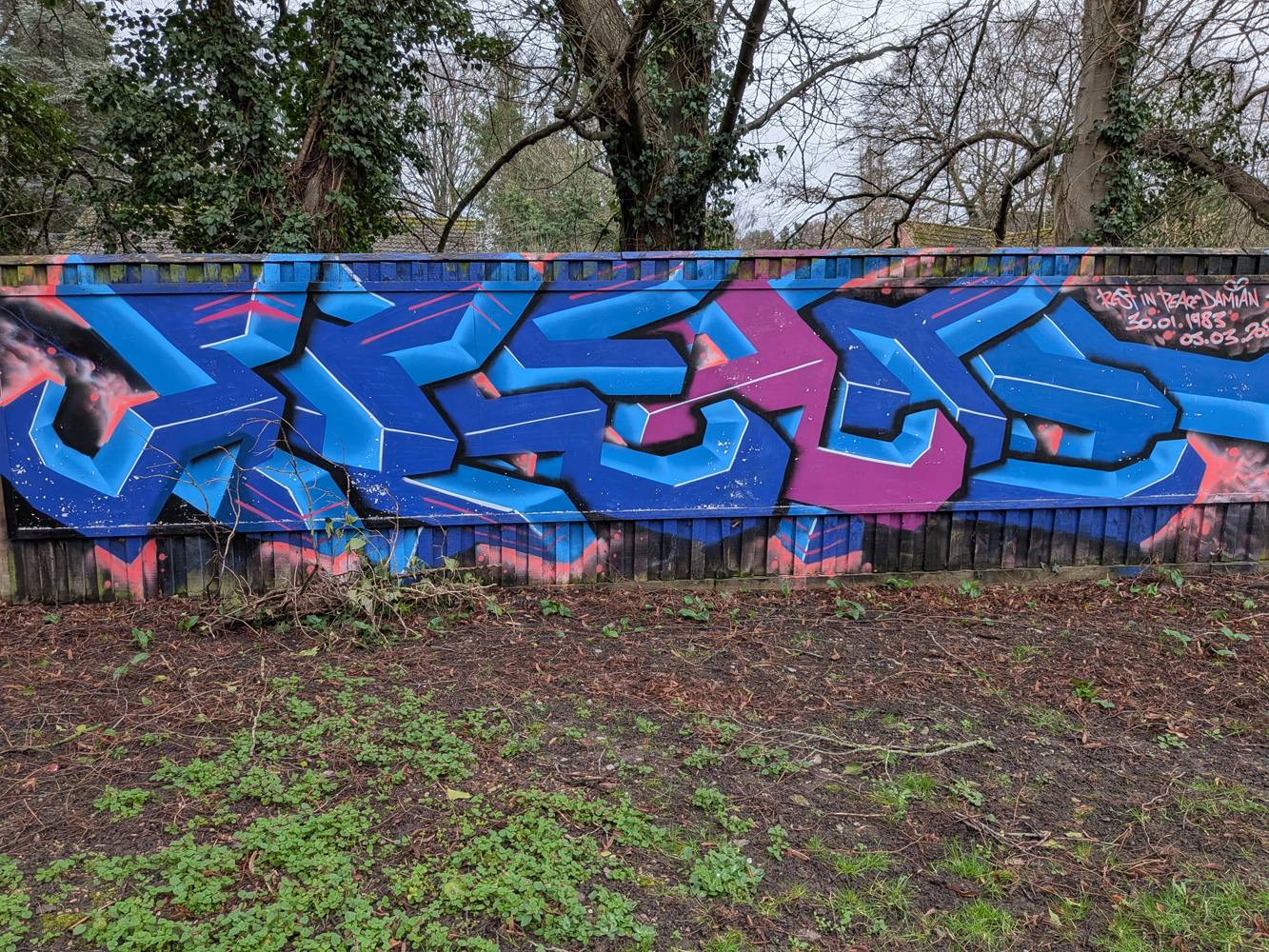 Google Pixel 10a camera samples graffiti