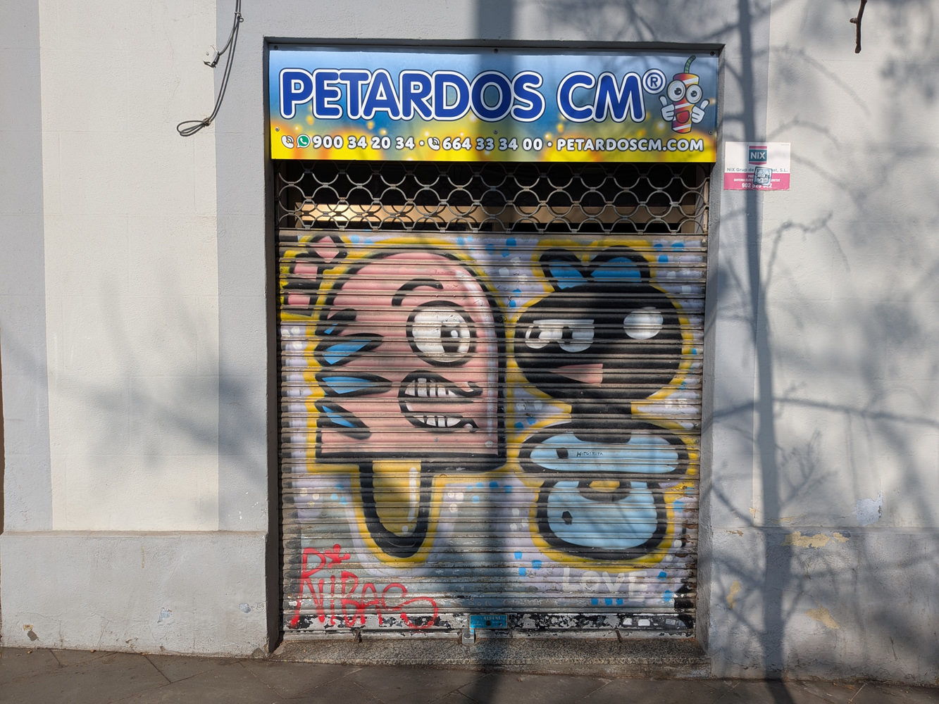 Google Pixel 10a camera samples spain graffiti