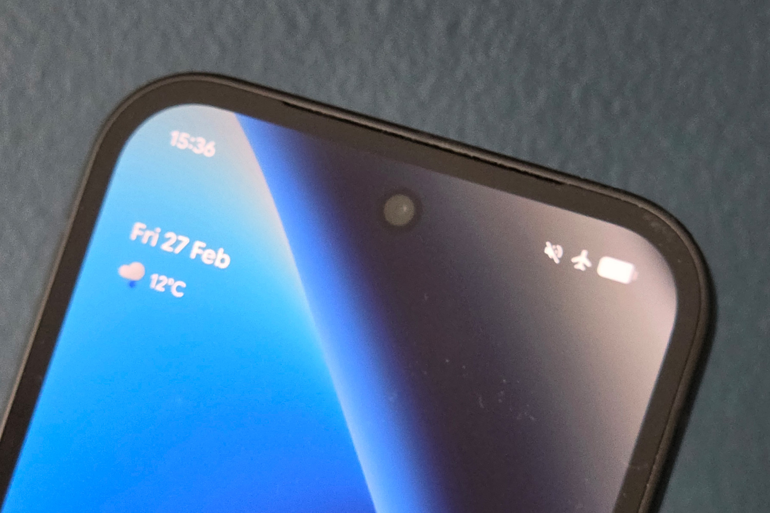Google Pixel 10a review front camera