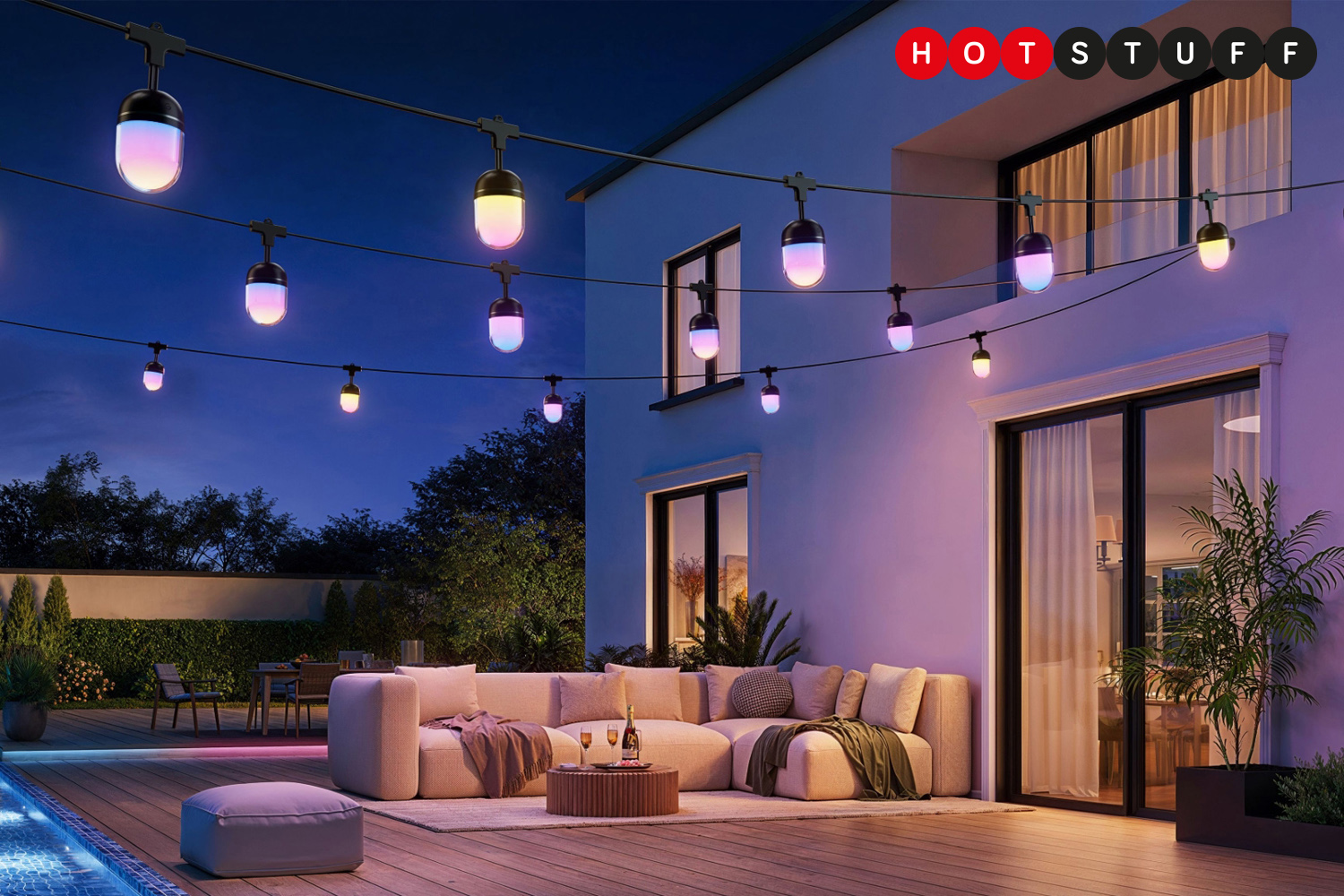 Govee’s Outdoor Chromatic String Lights will get my garden ready for summer party season