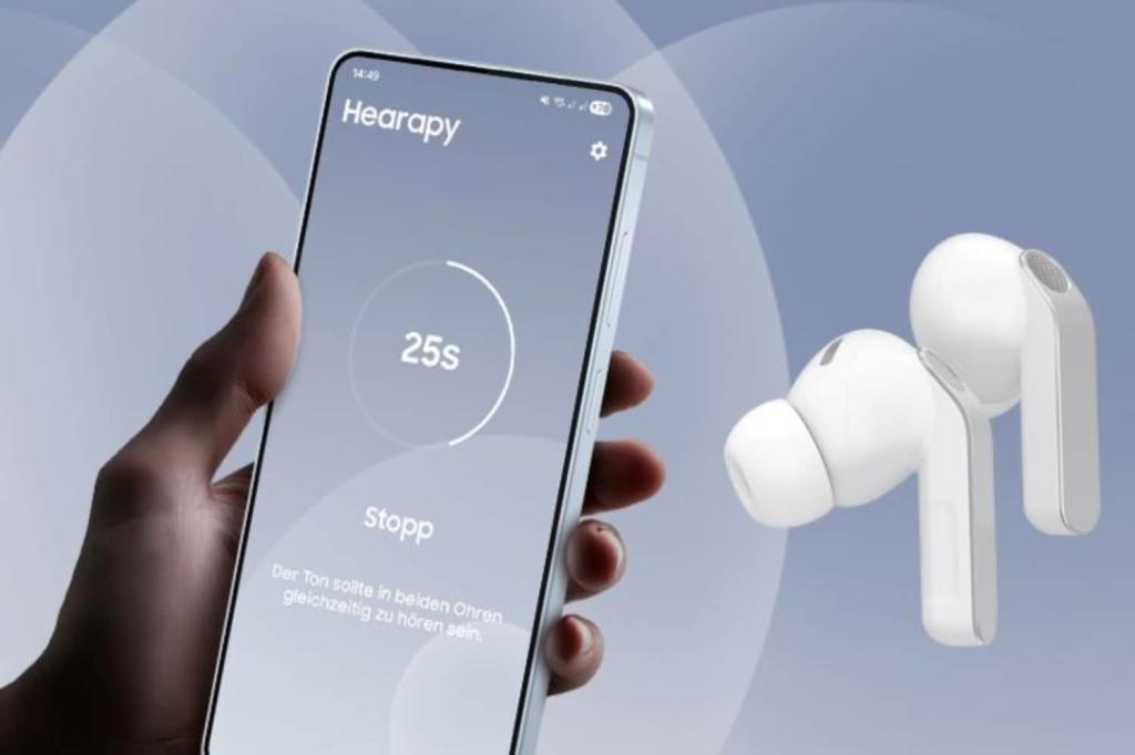 Hearapy app for Samsung