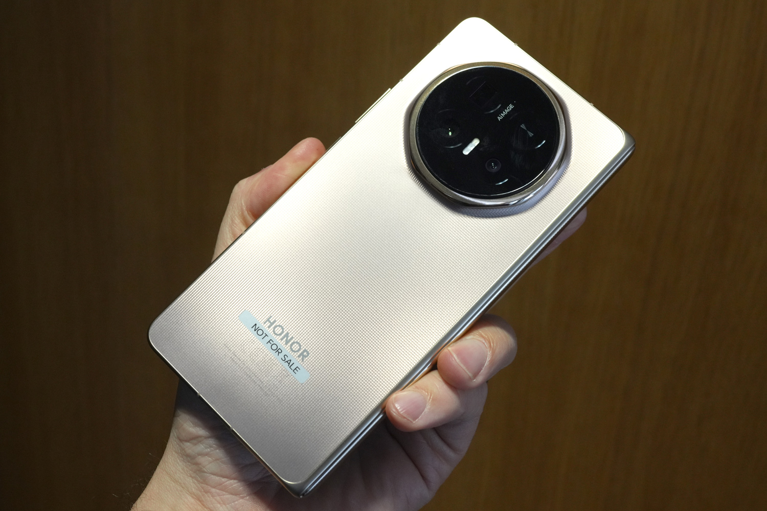 Honor Magic V6 hands on outer rear