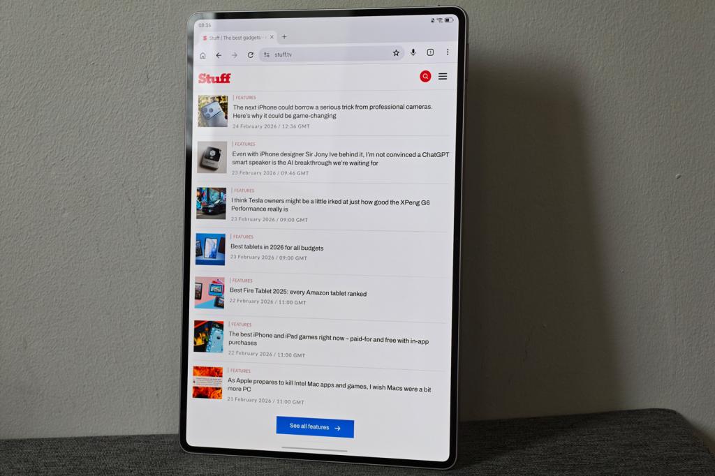 Honor MagicPad 4 review Stuff vertical
