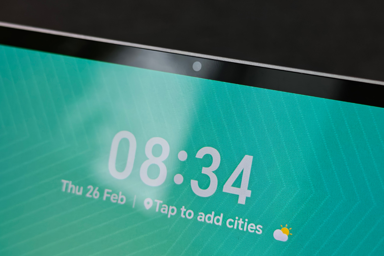 Honor MagicPad 4 review front camera