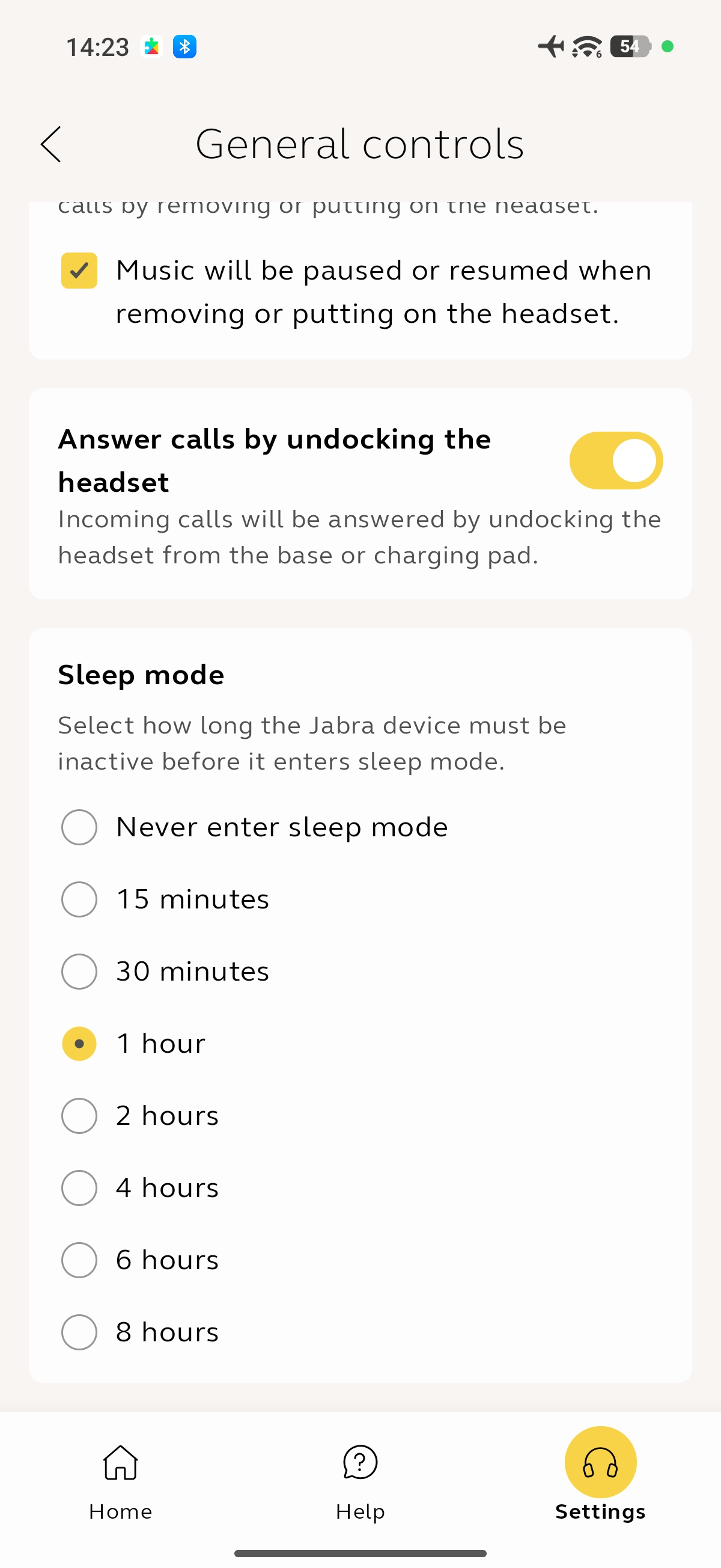 Jabra Evolv3 85 review app settings